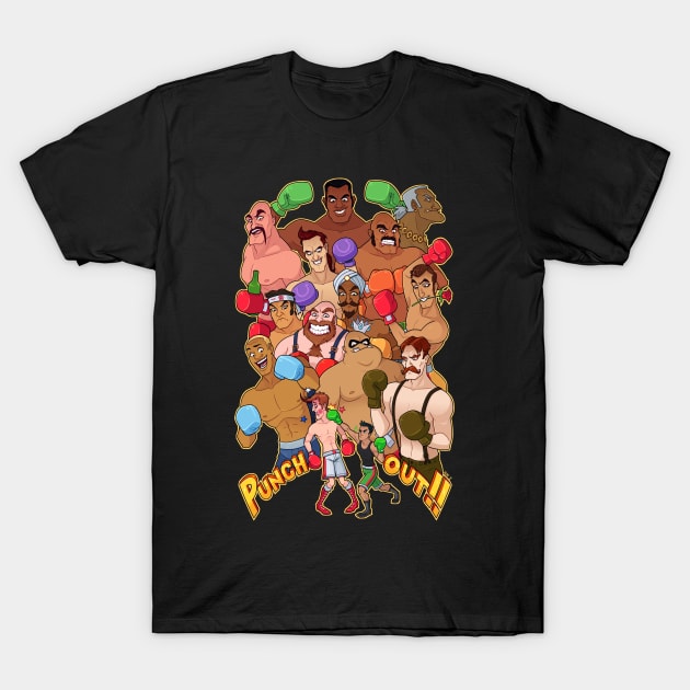 Knockout!! T-Shirt by ZoeStanleyArts